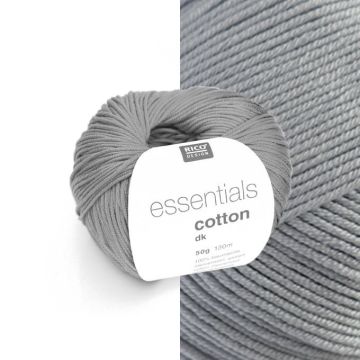Rico Essentials Cotton (DK) Silbergrau
