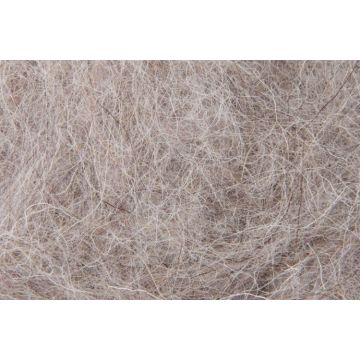 Filzwolle grau, 50G