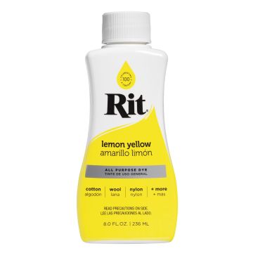 Rit Flüssigtextilfarbe Lemon Yellow