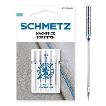 Nähmaschinennadeln Nachstick-Nadel Nadeldicke 100