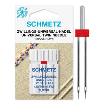 Zwillings-Nähmaschinennadel 3,0mm/Nadeldicke 90