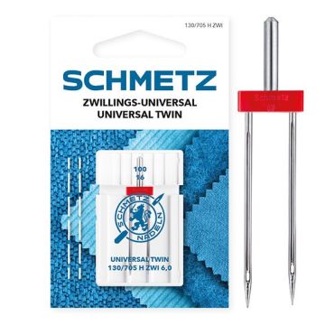 Zwillings-Nähmaschinennadel 6,0mm/Nadeldicke 100