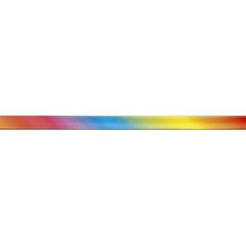 Schrägband Duchesse 40/20 mm Regenbogen