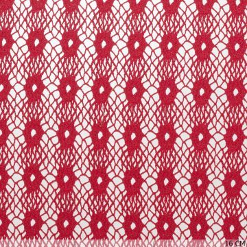 Spitzenstoff Minosa rot