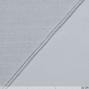 Verdunkelnder Stoff in Leinenoptik – Light Grey, 290 cm breit