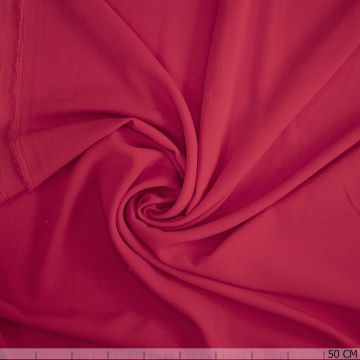 Uni Leichter Crêpe Bright Red