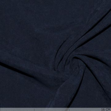 Cupro-Look Dark Blue
