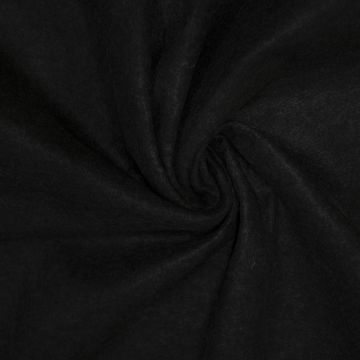 Filz 1,5 mm Schwarz Meliert