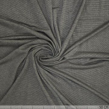 Lurex grau meliert 