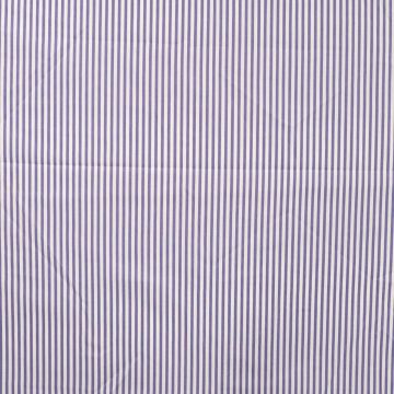Stretch-Baumwollstoff 3 mm Streifen graublau