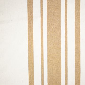 Cotton Natur Breitgestreift Camel