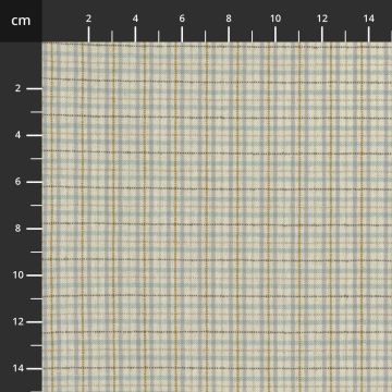 Tochio Yarn-Dyed 4547-403 Baumwollstoff mit Karo