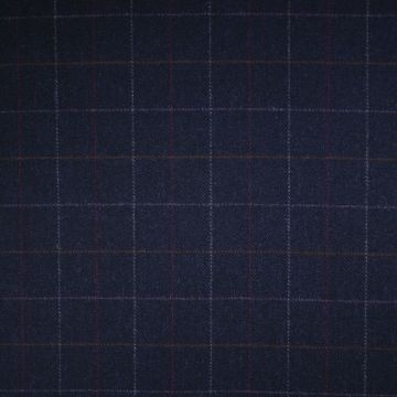 Harris Tweed Tattersall-Karo marine