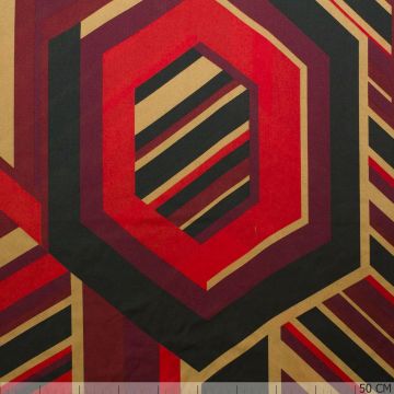 Geometrisch rot