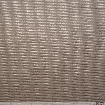 Jersey Pailletten taupe