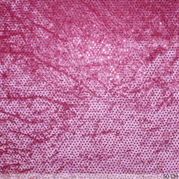 Pannesamt Glitzer rosa