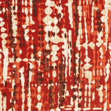 Viskose-Twill-Stoff Paint Splash Brique