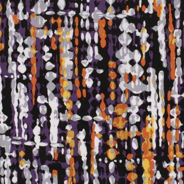 Viskose-Twill-Stoff Paint Splash Lila