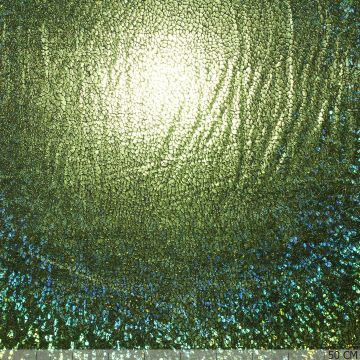 Lamé Stretch Mosaik limette