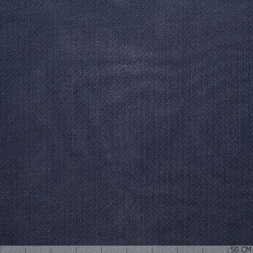 Jersey Voile Punkte marineblau
