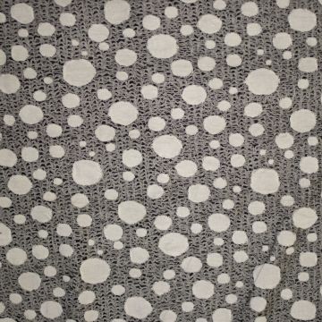 3D Jersey Dots Grau
