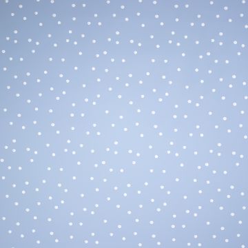 Regenmantelstoff mit Punkten, blau