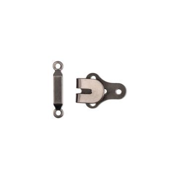Hosenhaken und Stege ST schwarz 12 mm