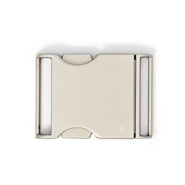 Gürtelschnalle 30 mm silberfarben matt