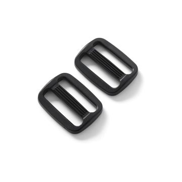 Leiterschnallen KST 25 mm schwarz