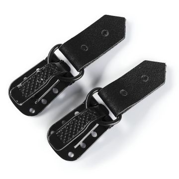 Pelzhaken-Clips Schwarz