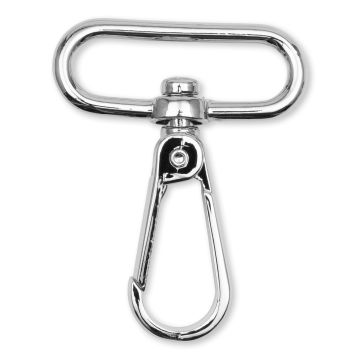 Karabinerhaken 40x60mm Silberfarben