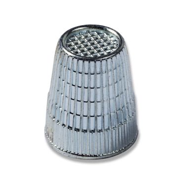 Fingerhut Anti-Rutsch-Kappe 17,0 mm silberfarben