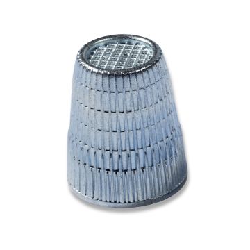 Fingerhut Anti-Rutsch-Kante 18,0 mm silberfarben