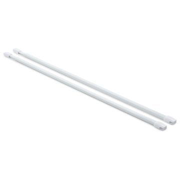 Vitragenstangen inkl. Schrauben ausziehbar 40-70 cm