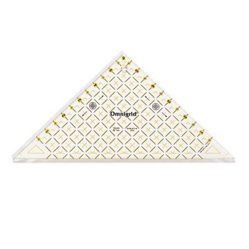 Flottes Dreieck 1/2 Quadrat inch