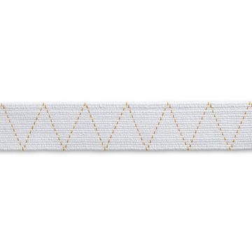 Standard-Elastic 25 mm weiß