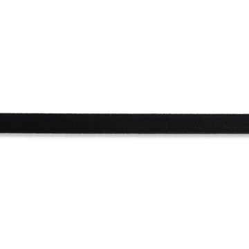 Velours-Elastic 15 mm schwarz