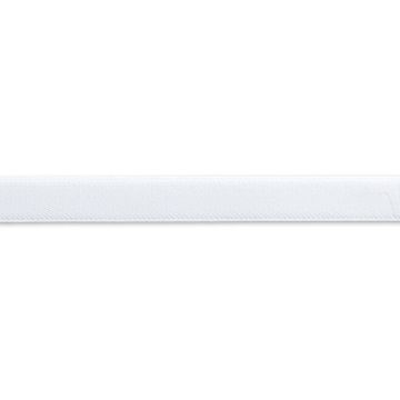 Velours-Elastic 20 mm weiß