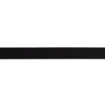 Velours-Elastic 20 mm schwarz