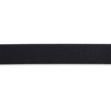 Velours-Elastic 25 mm schwarz