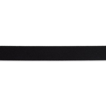 Velours-Elastic 25 mm schwarz