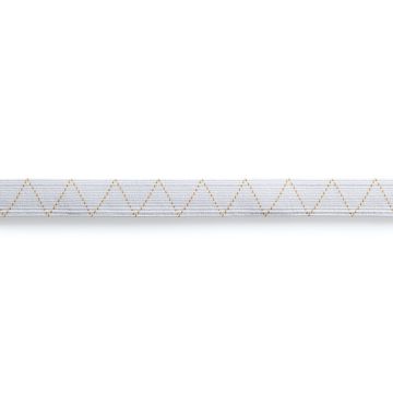 Elastic-Band stark 18 mm weiß