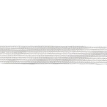 Kräusel-Elastic 25 mm weiß
