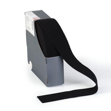 Elastic-Bund 38mm schwarz