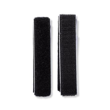 Haftverschlussband selbstkl. 20 mm schwarz