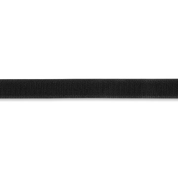 Kletthakenband selbstklebend 20 mm schwarz