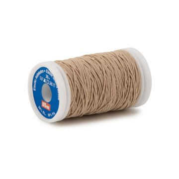Elastic-Nähfaden 0,5 mm sandfarben