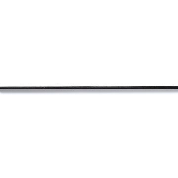 Elastic-Kordel 2,5 mm schwarz