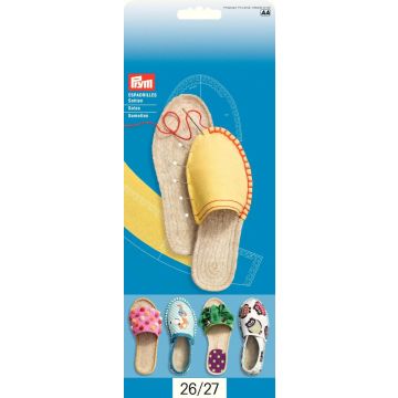 Espadrilles - Sohlen Gr. 26/27