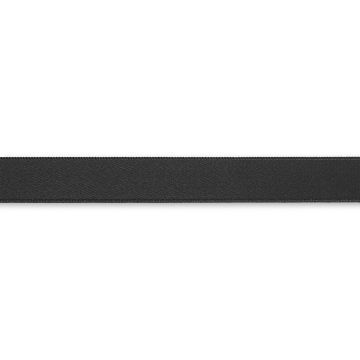 Satinband 15 mm schwarz